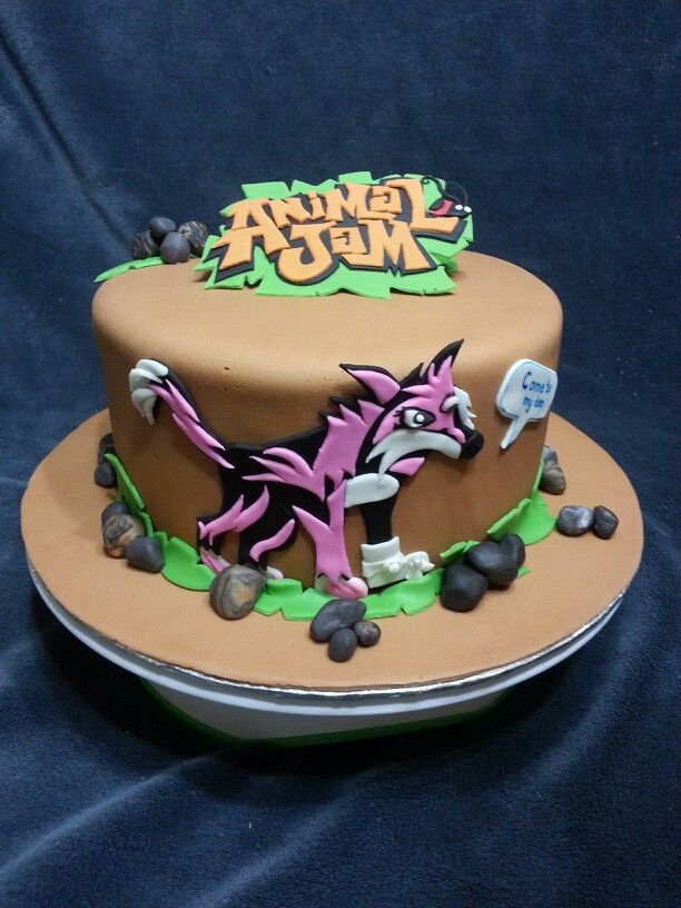 Animal jam cake for girls